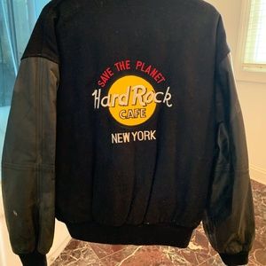 Vintage Hard Rock Cafe New York Jacket, Size M, Black